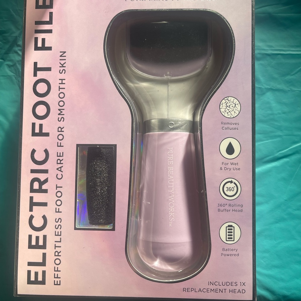 Pink Electric Foot File - Picture 2 of 5